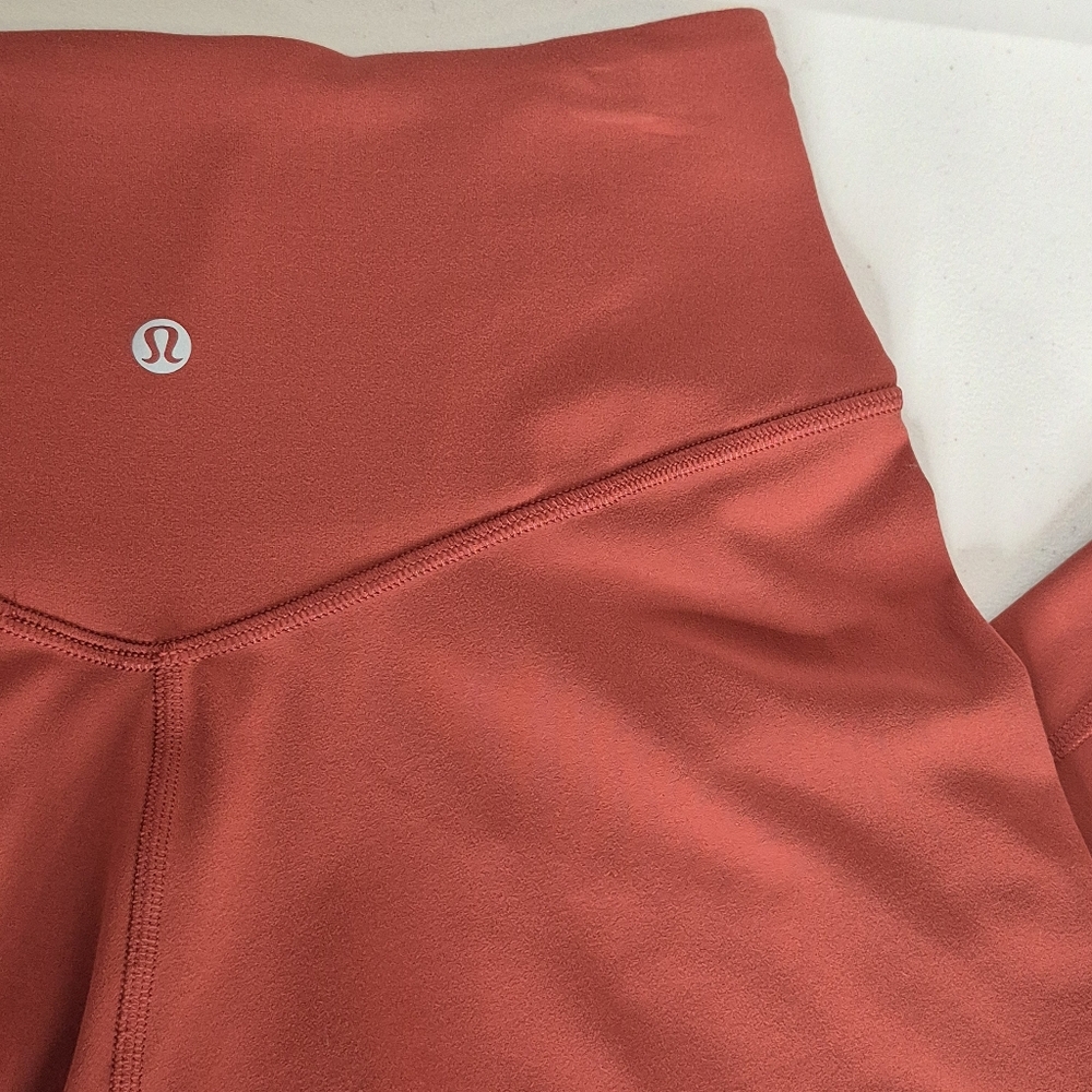 Lululemon Align Wide-Leg High-Rise 31" Inseam Pants in Terracotta - Size 6 - Picture 9 of 16
